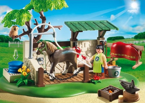 Pferdepflegestation Playmobil
