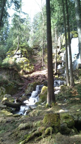 Wasserfall in Sosa